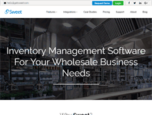 Tablet Screenshot of getsweet.com